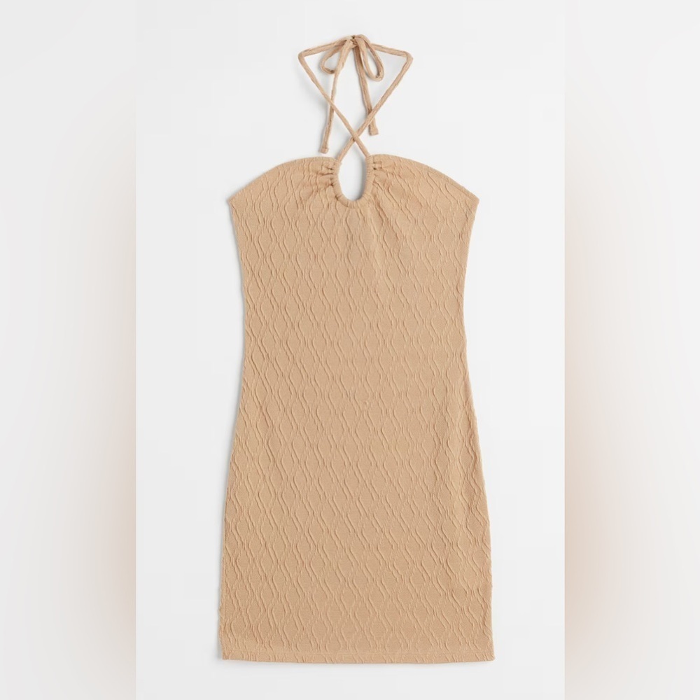 H&M HALTERNECK DRESS - Size S